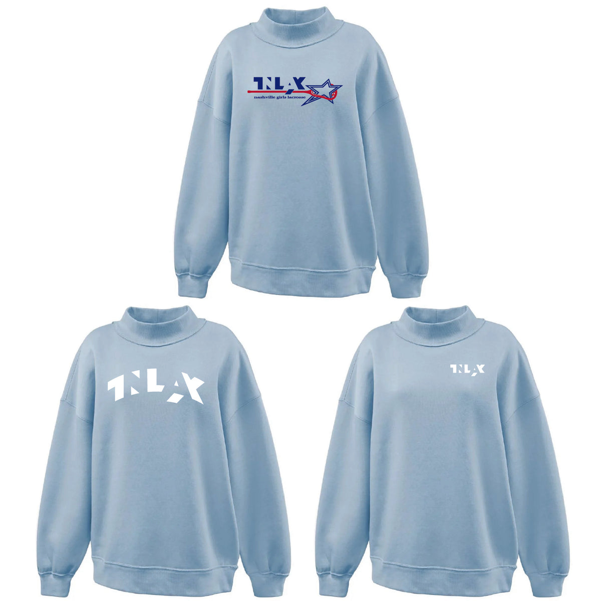 TNLAX Juliet Mockneck - Blue