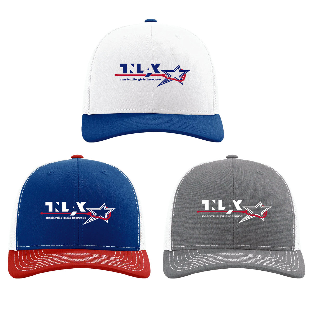 TNLAX Snapback Trucker Cap - Full Logo