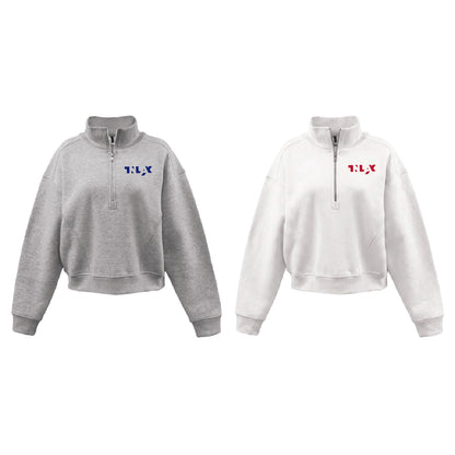 TNLAX Women's Half-Zip Mock