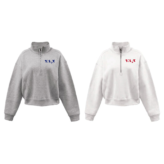TNLAX Women's Half-Zip Mock