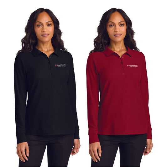 THCHH Women's Long Sleeve Polo