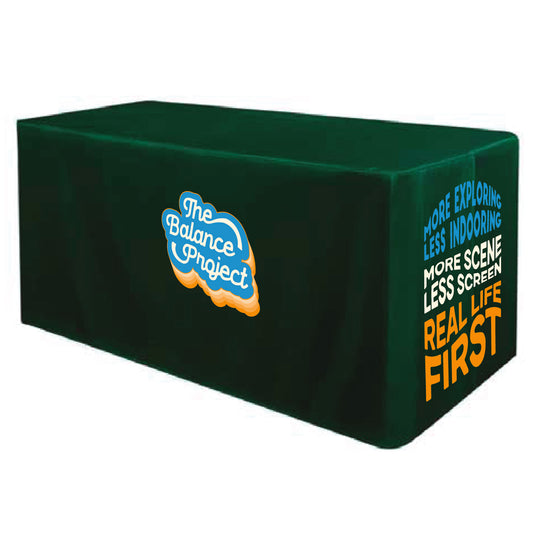 BALANCE Premium Fitted Table Cover 6ft