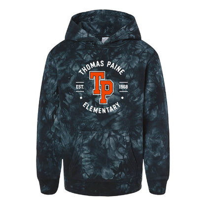 PAINE Midweight Tie-Dyed Hooded Sweatshirt