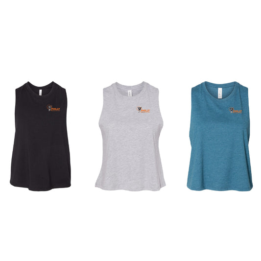 Unleashed Women's Racerback Crop Tank