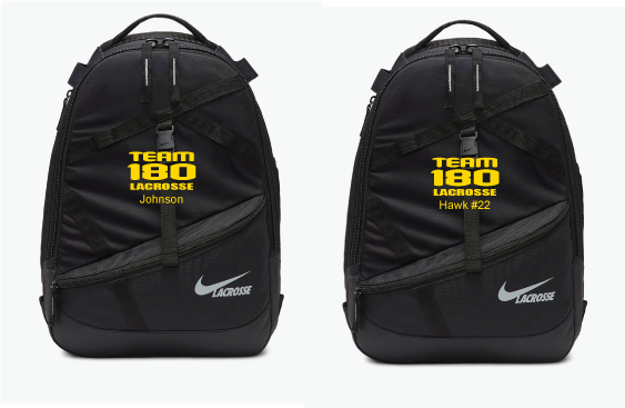 Team 180 Backpacks