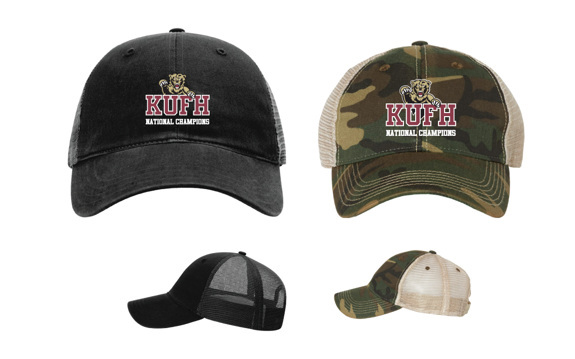 KUFH Mesh Back Low Profile Hat