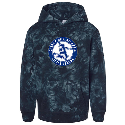 CHALL Midweight Tie-Dyed Hooded Sweatshirt