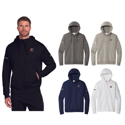 McHugh Nike Club Fleece Sleeve Swoosh Full-Zip Hoodie
