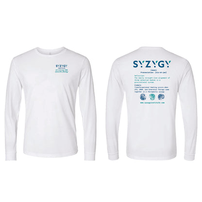 SYZYGY White Long Sleeve Tee