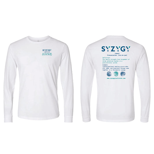 SYZYGY White Long Sleeve Tee