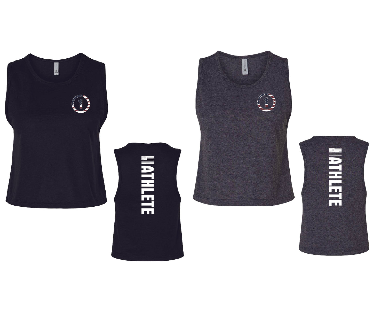 CF1F Women's Festival Crop Tank