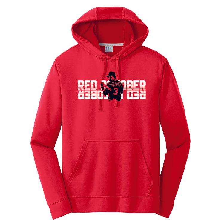 Red October Performance Fleece Hoodie