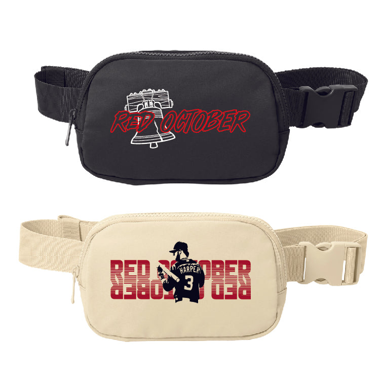 Red October Matte Hip Pack