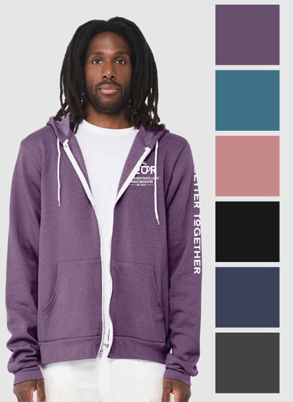 Nour Sponge Fleece Full-Zip Hoodie