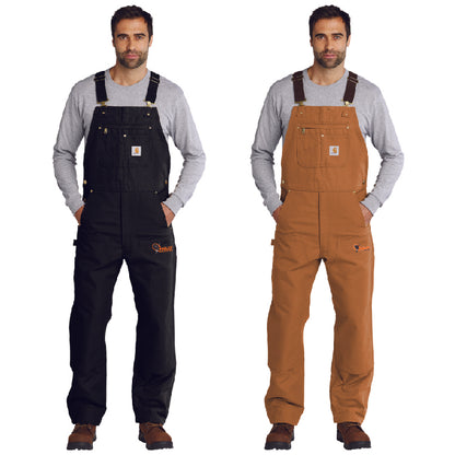 Unleashed Carhartt Duck Unlined Bib Overalls