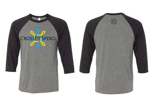 CF Spero  Charcoal Baseball Tee