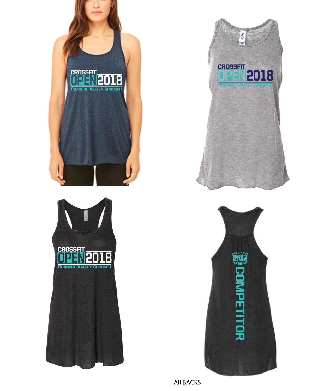 RVCF OPEN Womens Flowy Tank