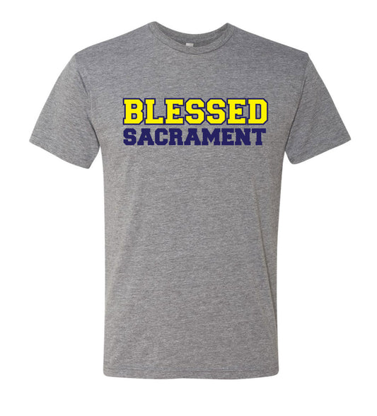 Blessed Sacrament Grey T- Shirt