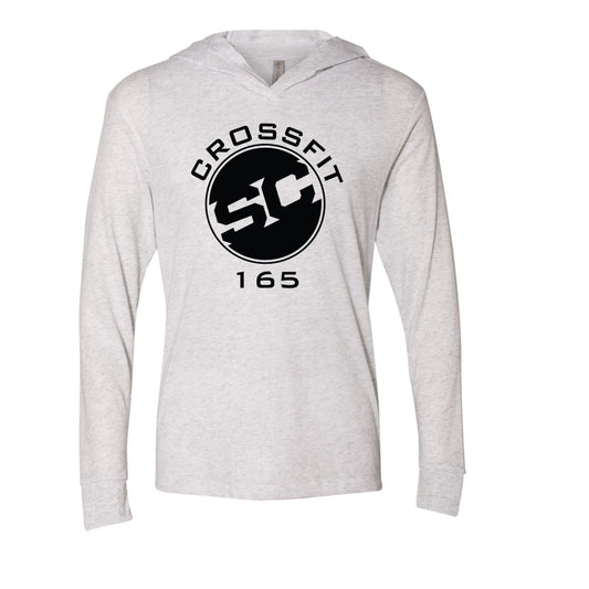 SC 165 Long Sleeve Hooded Triblend Tee