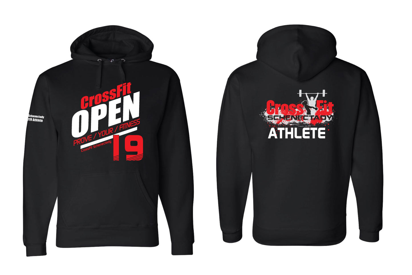 CFS Open Thick Pullover Hooded Sweatshirt