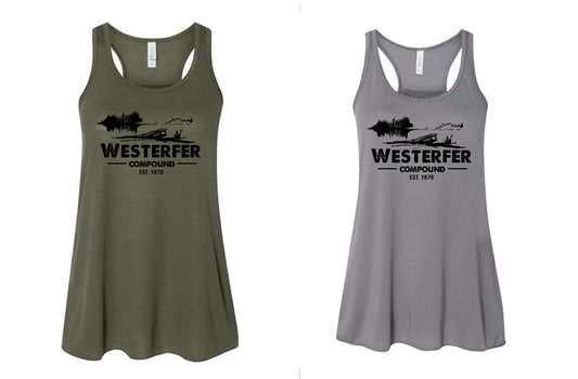 WC POND Womens Racerback Tank