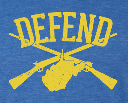 Defend West Virginia "State" Tee Unisex Cut