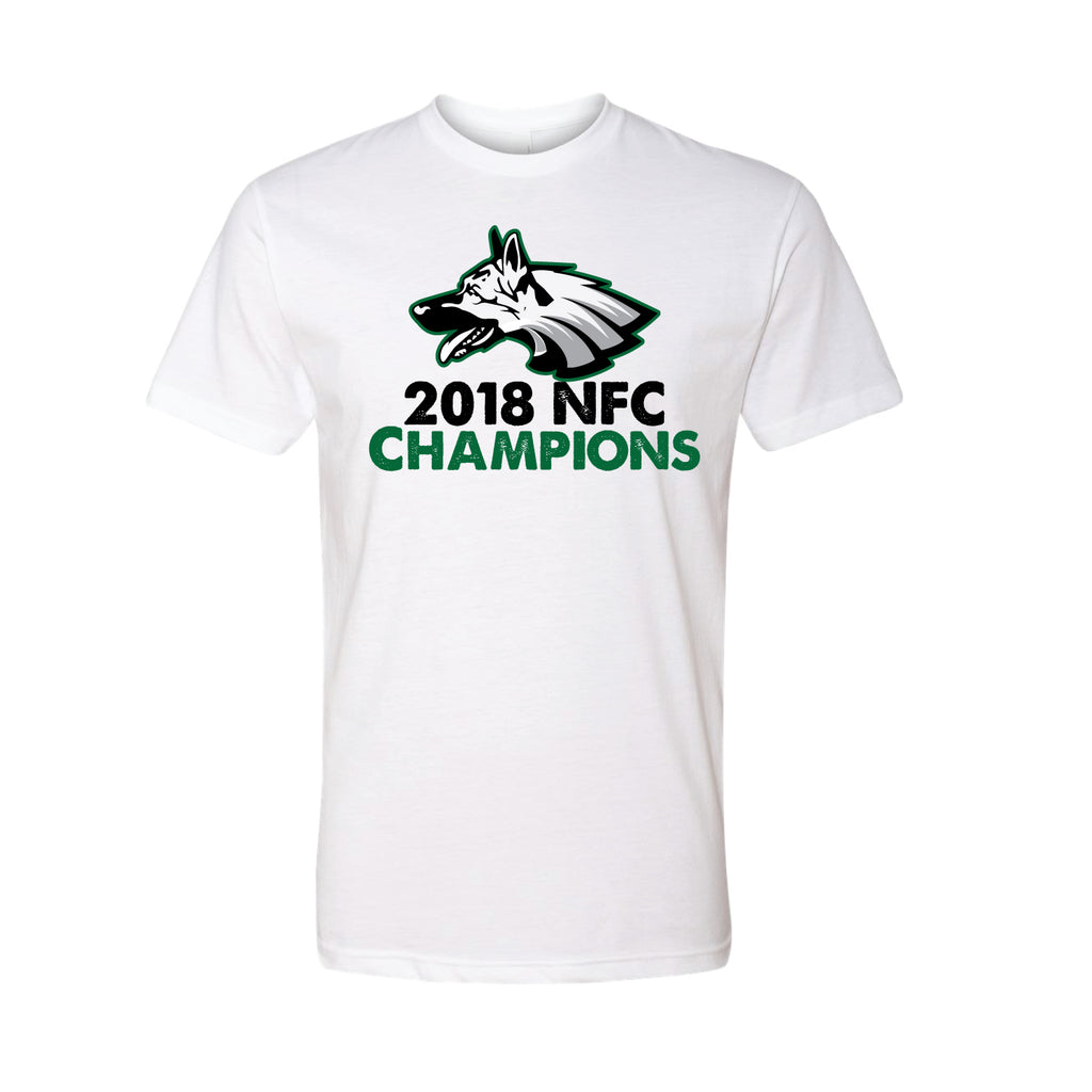 NFC CHAMPS T- Shirt – Red Dog Apparel (Red Dog Glass)