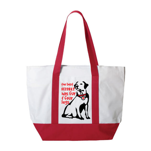 Service Support Tote Bag