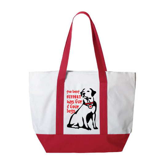 Service Support Tote Bag