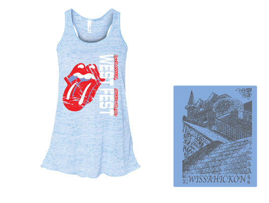 WEST FEST  Womens Tank Top