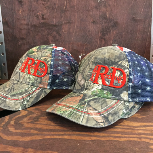 Red Dog Designs Camo America Mesh Back Hat