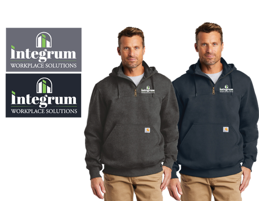 Integrum Carhartt ® Paxton Heavyweight Hooded Zip Mock Sweatshirt