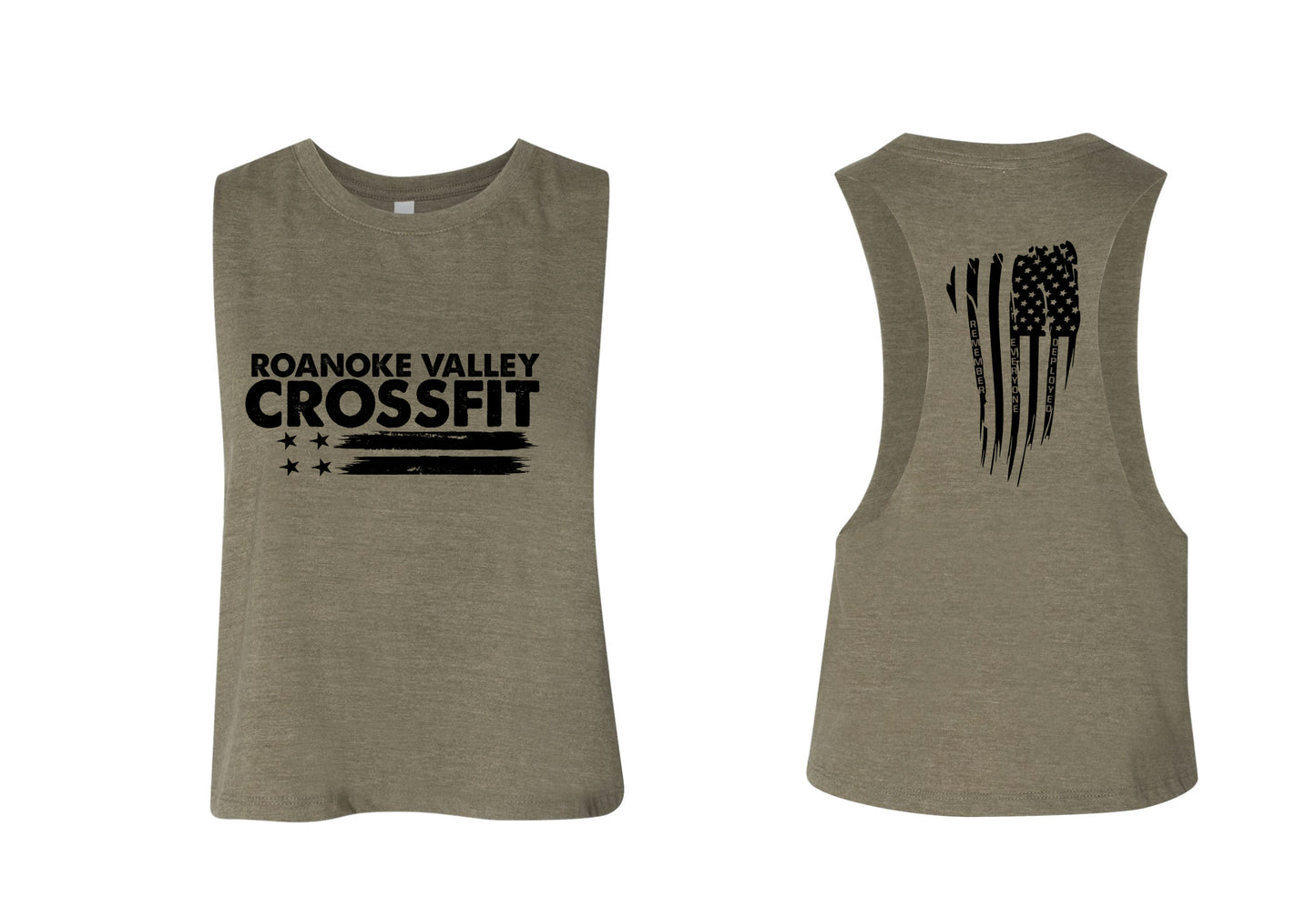 RVCF Cropped Tank