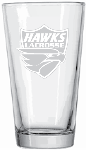 HT Lax Etched Pint Glass