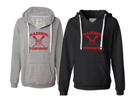 HT Lax Womens V-Neck Hoodie