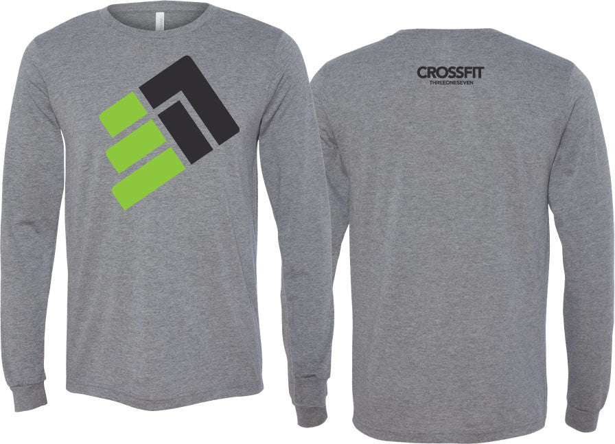 CrossFit 317 Long Sleeve Tri-Blend Tee