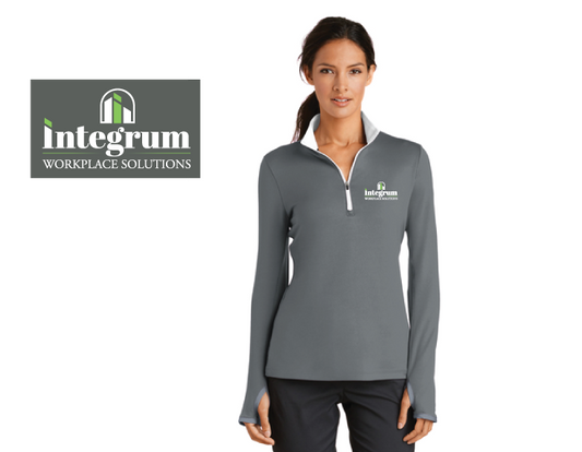 Integrum Nike Ladies Dri-FIT Stretch 1/2-Zip Cover-Up