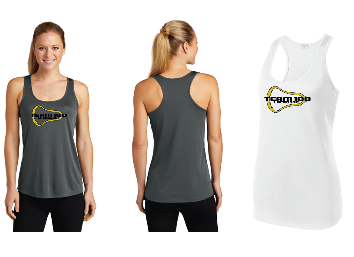 Team 180-Sport-Tek Ladies Racerback Tank