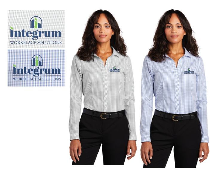 Integrum Red House ® Ladies Open Ground Check Non-Iron Shirt