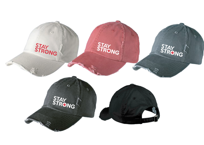 HH-Stay Strong Distressed Hat