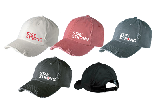 HH-Stay Strong Distressed Hat