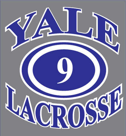 Yale Lacrosse Decals- "Type A"  ~5"x5"