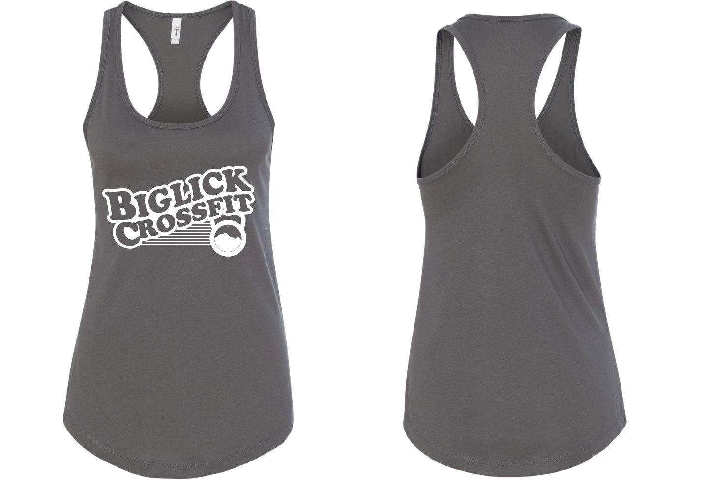 BL Womens Grey Racerback