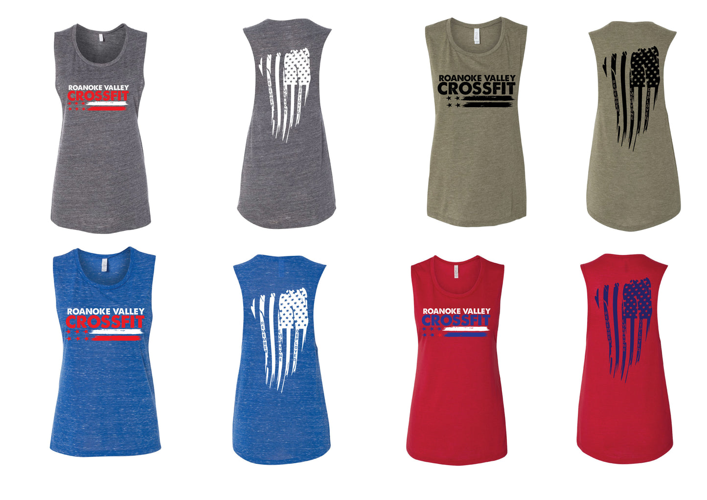 RVCF Womens Muscle Tank