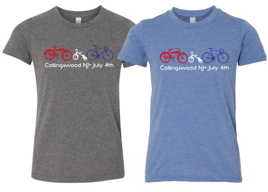 Toddler 4th of July Bike Tee